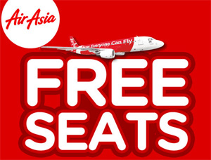 Бесплатные авиабилеты от AirAsia